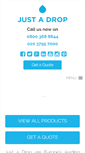 Mobile Screenshot of justadrop.co.uk